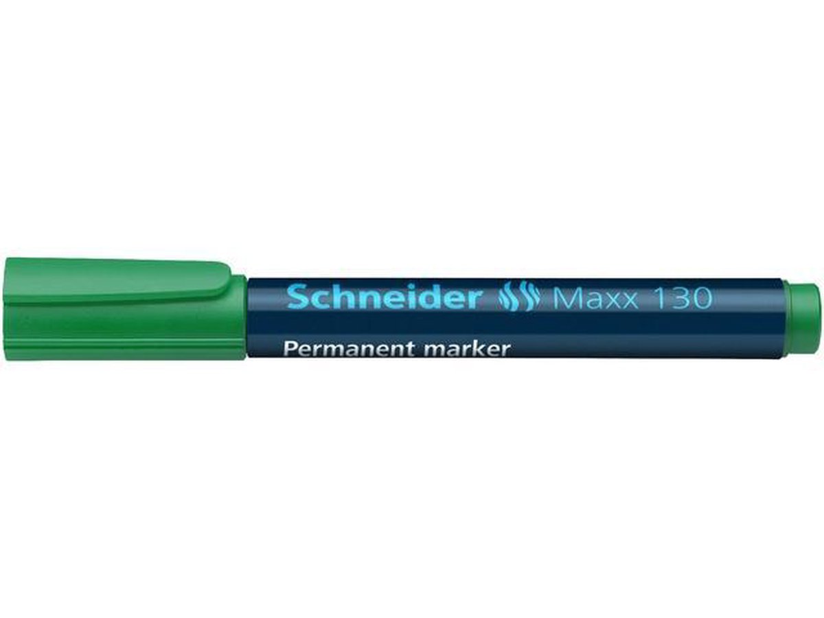 Schneider Electric Marker Maxx 130 Permanent Ronde Punt - Groen