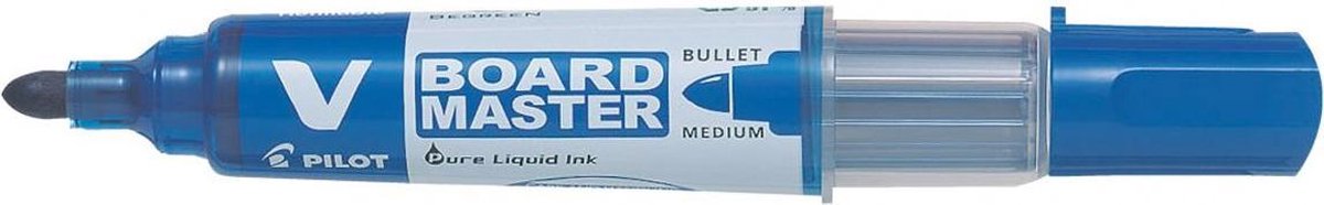 Pilot Whiteboardmarker V-board Master M, Medium 2,3 Mm, - Wit