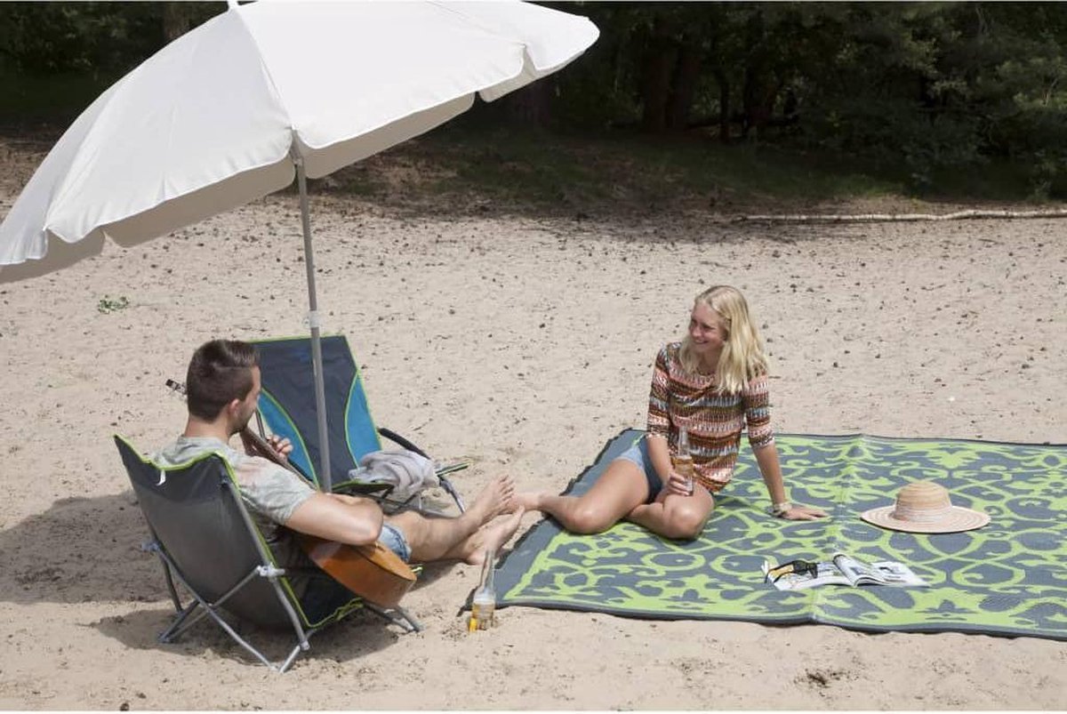 Bo-Camp Chill Mat Picknick - Groen