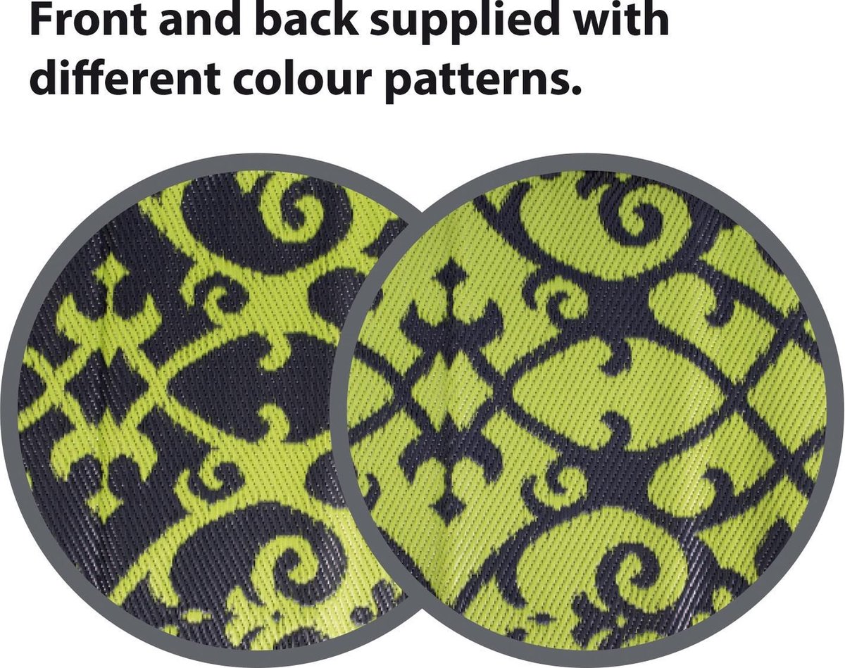 Bo-Camp Chill Mat Picknick - Groen