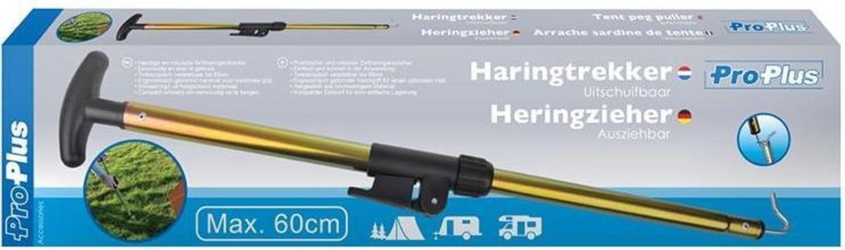 Universeel Pro Plus Haringtrekker - Zwart