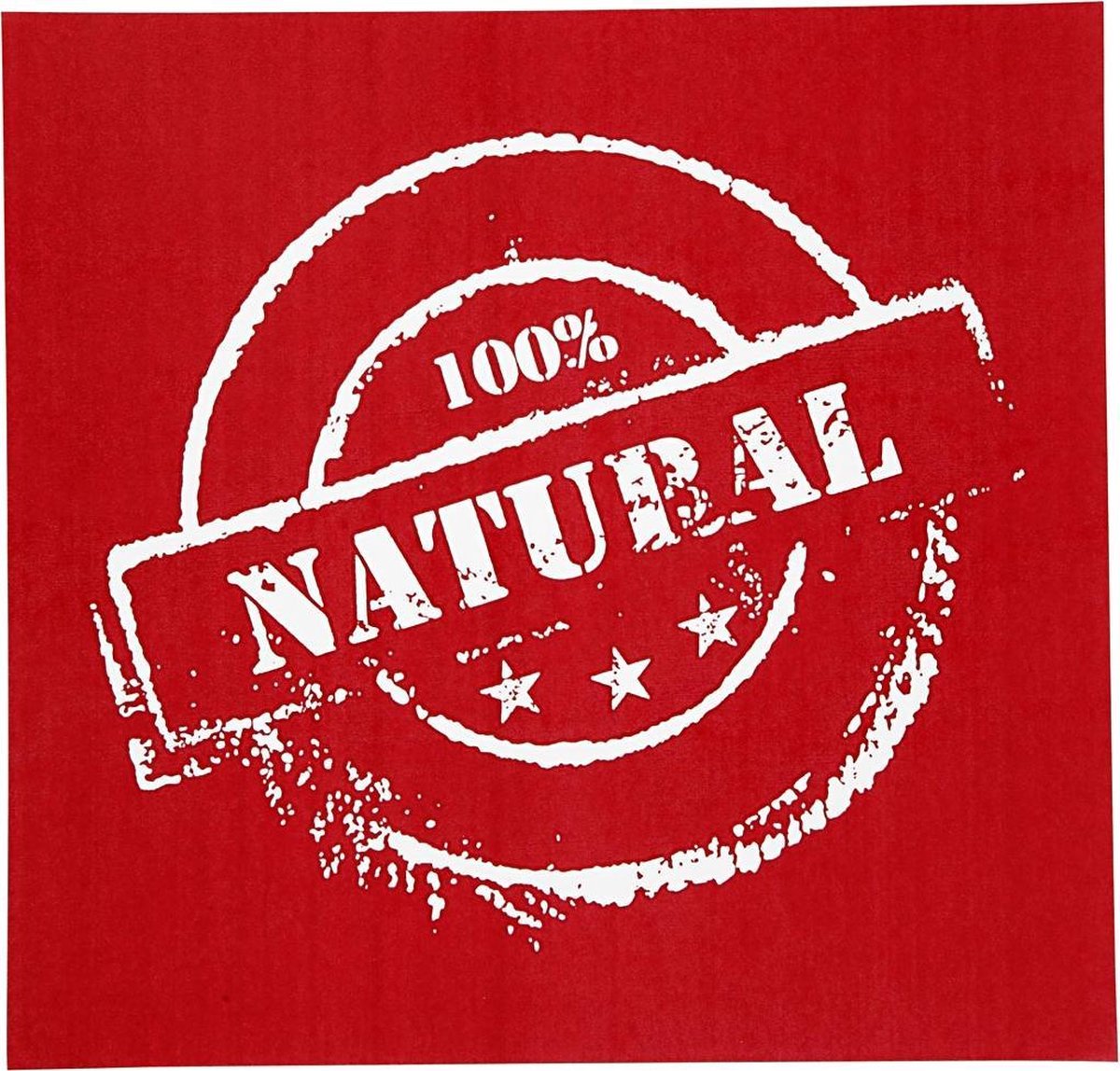 Creotime Screen Stencil 100% Natural 20 X 22 Cm - Wit