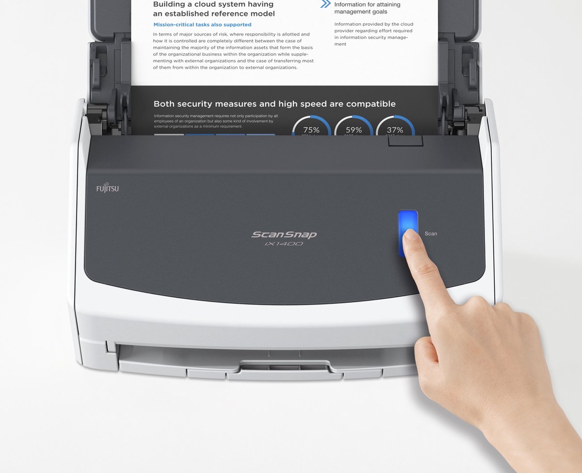Fujitsu ScanSnap IX1400 - Wit