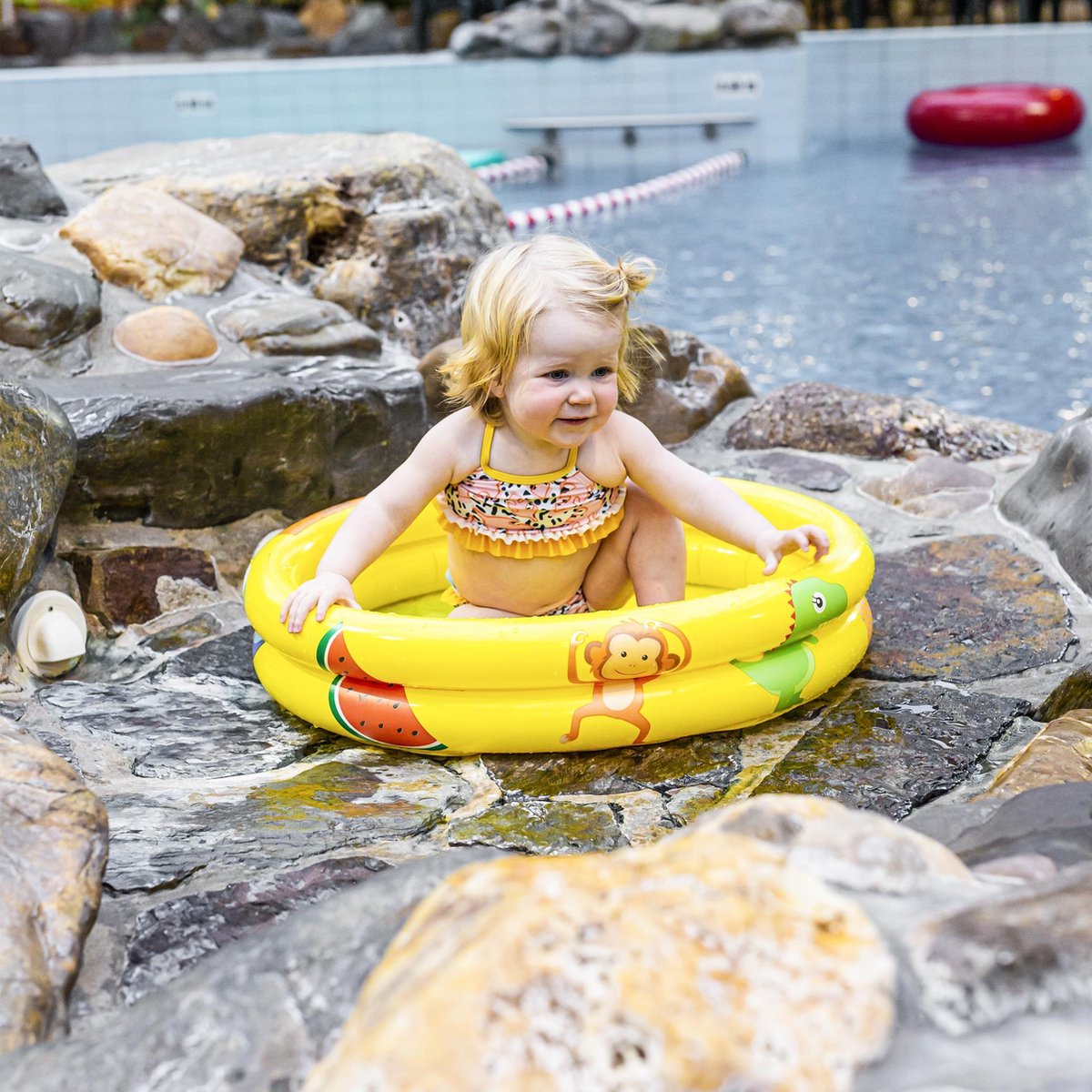 Swim Essentials Babyzwembad 15 Liter 63 Cm Vinyl - Geel