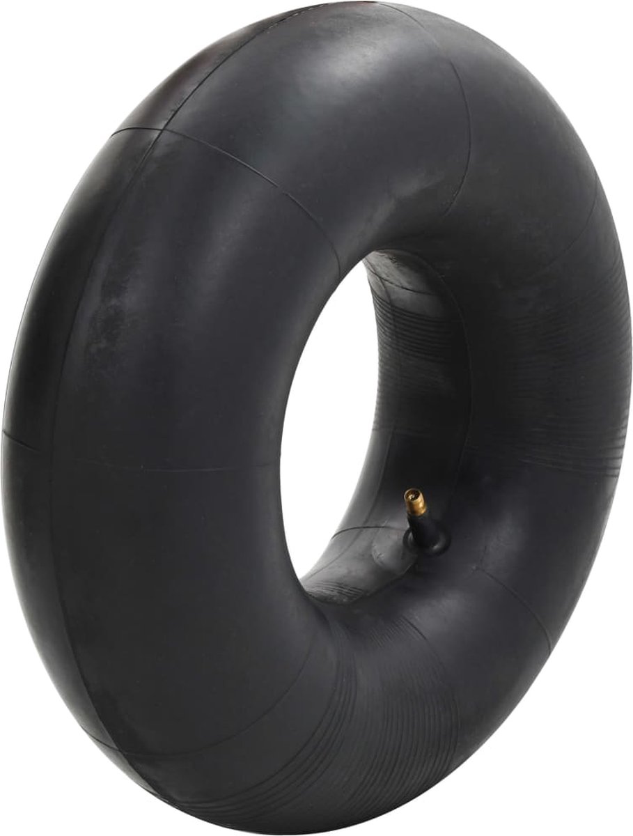 Vidaxl Kruiwagenbinnenbanden 2 St 15x6.00-6 Rubber - Zwart