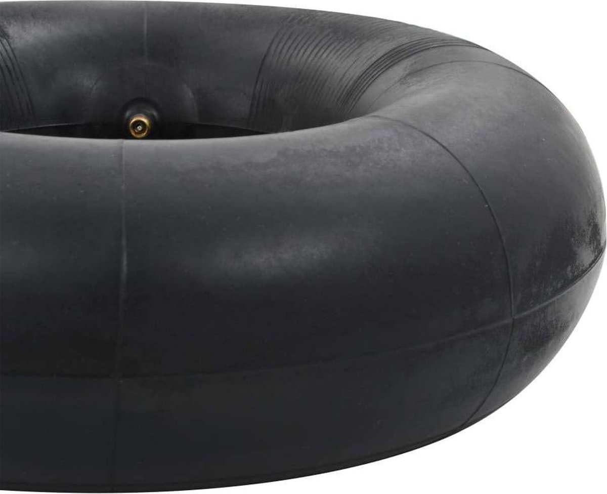 Vidaxl Kruiwagenbinnenbanden 2 St 15x6.00-6 Rubber - Zwart