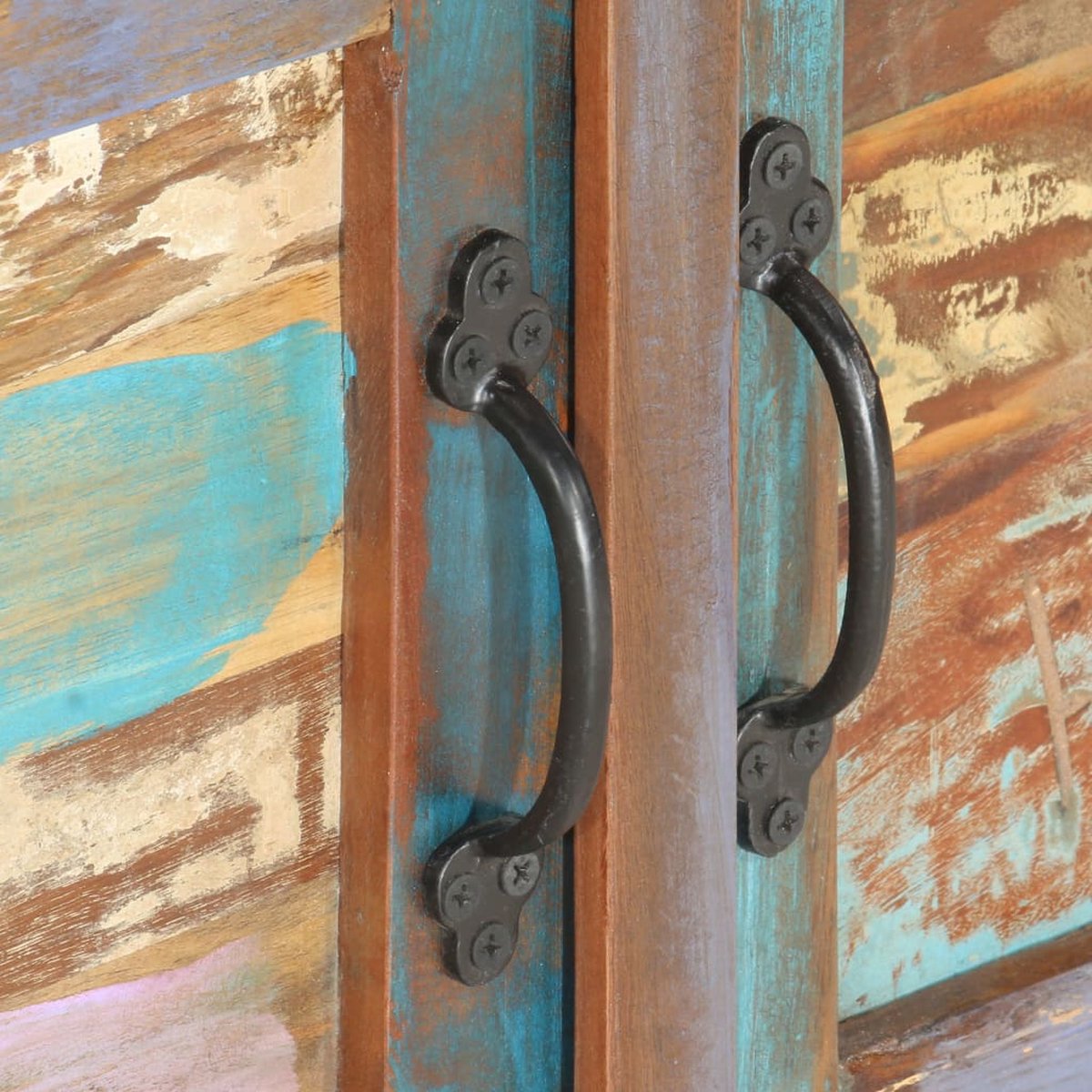 Vidaxl Dressoir 70x35x65 Cm Massief Gerecycled Hout