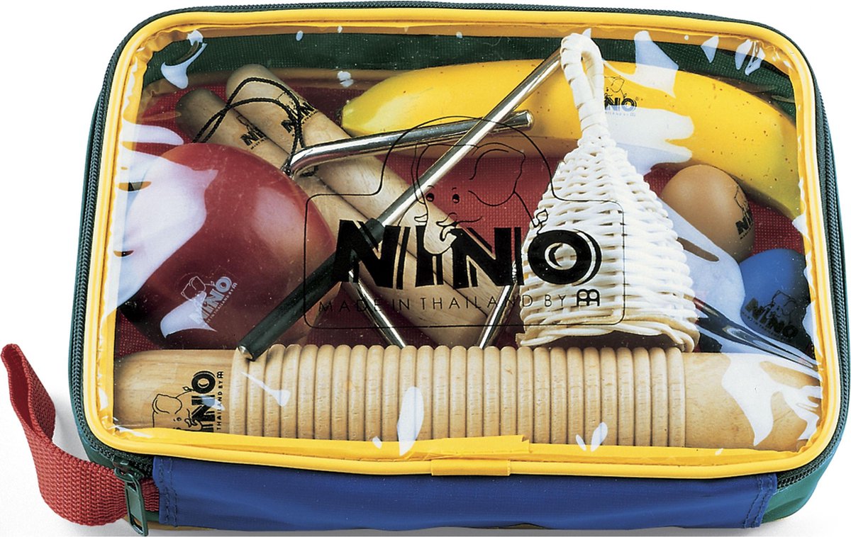 Nino Percussion NINOSET4 Percussion assortiment 8 stuks