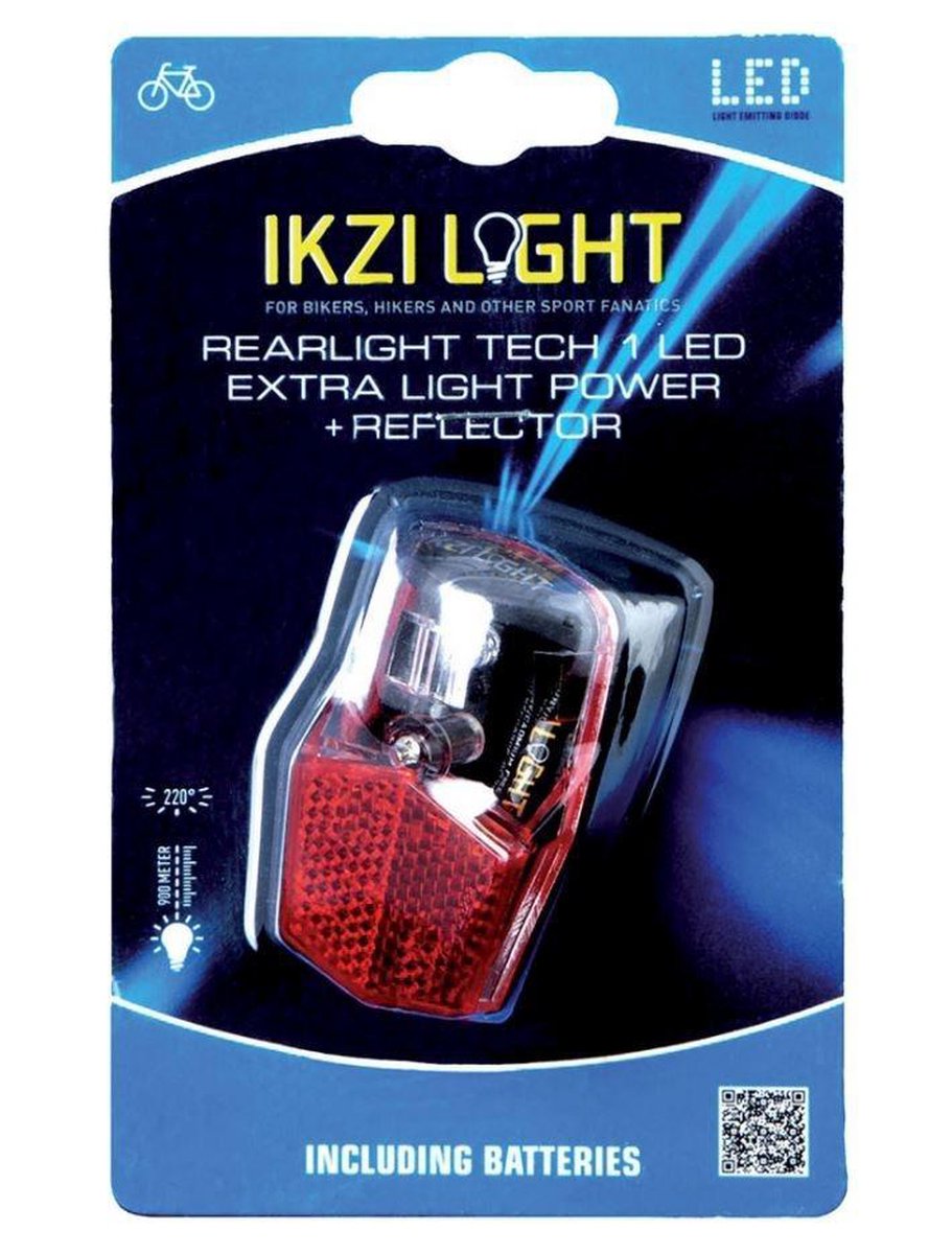 Ikzi Light Ikzi Achterlicht Premium Luxe - Rood