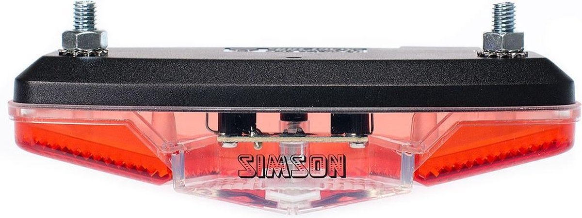 Simson Achterlicht Led Coast - Rood