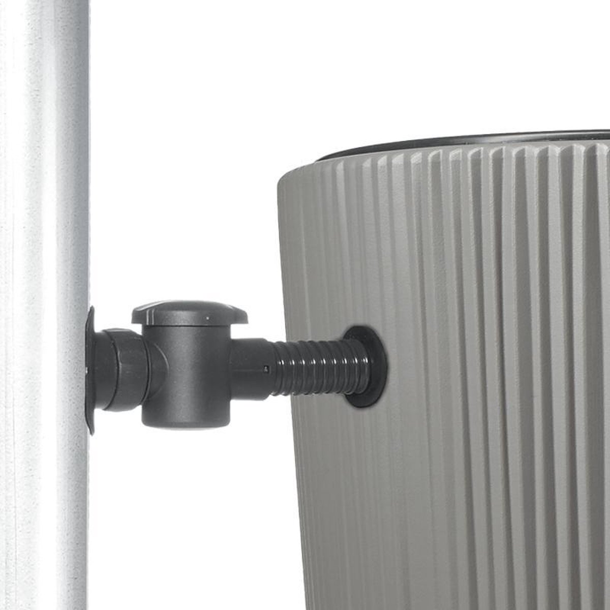 Meuwissen Agro 2in1 ton VASO DECOR 220 liter - Grijs