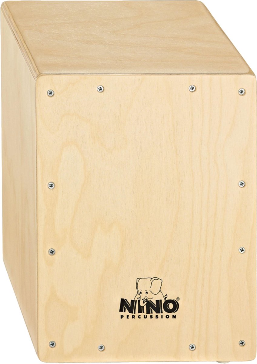Nino Percussion NINO950 13 inch cajon voor kinderen naturel