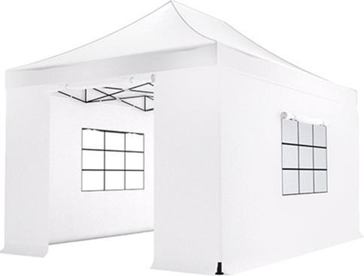 Lizzely Garden & Living Easy Up 3x4,5m Luxe Partytent - Wit