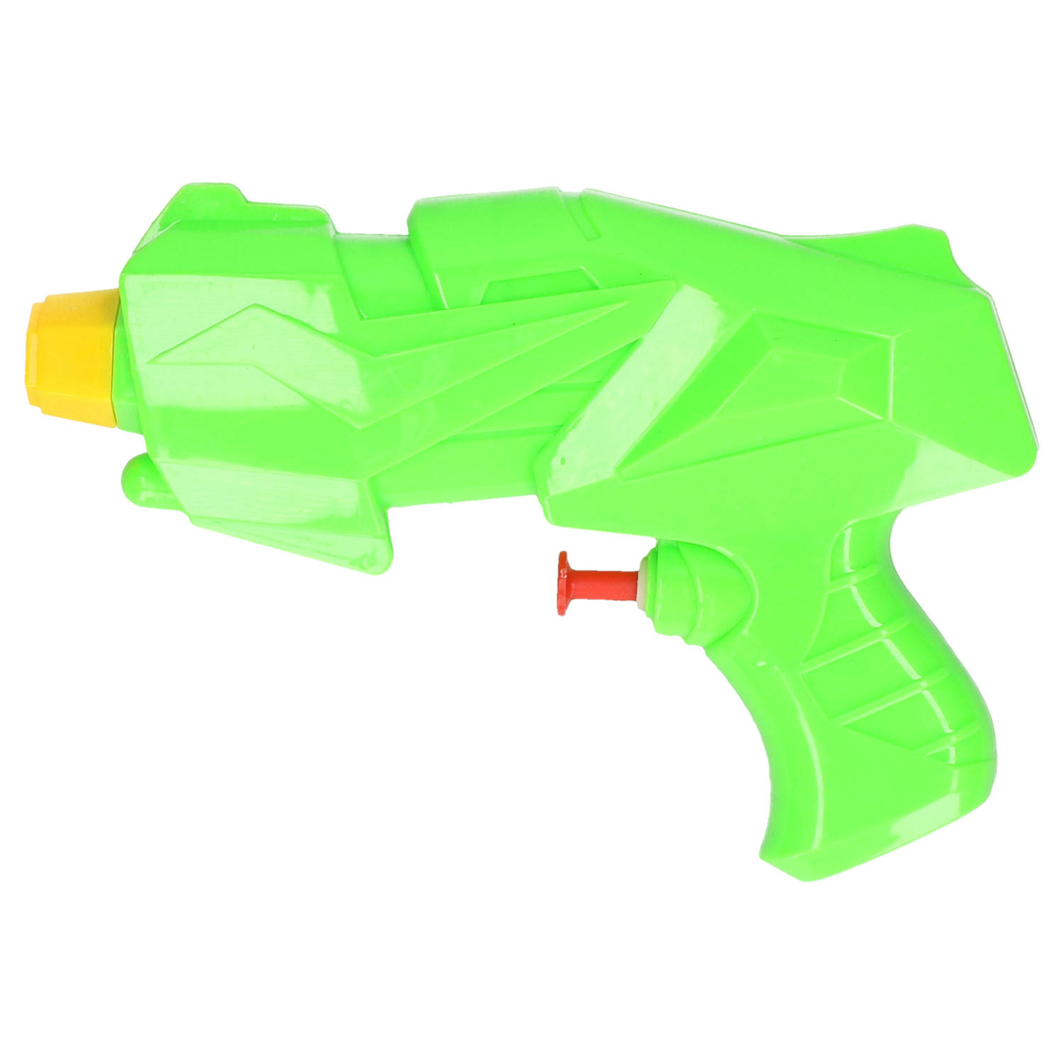 1x Mini Waterpistolen/waterpistool Van 15 Cm Kinderspeelgoed - Waterspeelgoed Van Kunststof - Kleine Waterpistolen - Groen