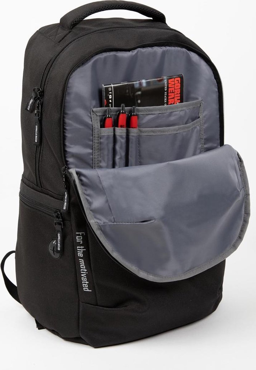 Gorilla Wear Akron Rugtas - - Zwart