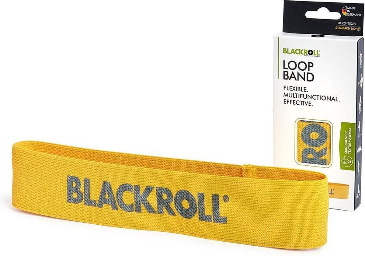 blackroll Loop Band Weerstandsband - Extra Licht - - Geel