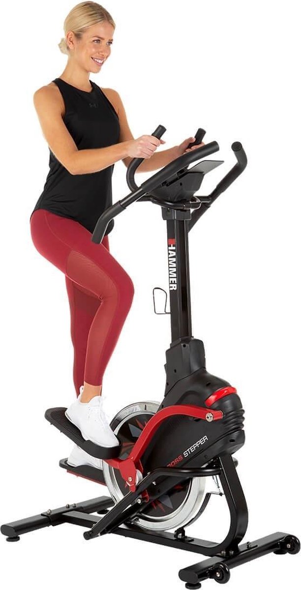 HAMMER Cross Stepper - Crosstrainer en stepper inéén - Rood
