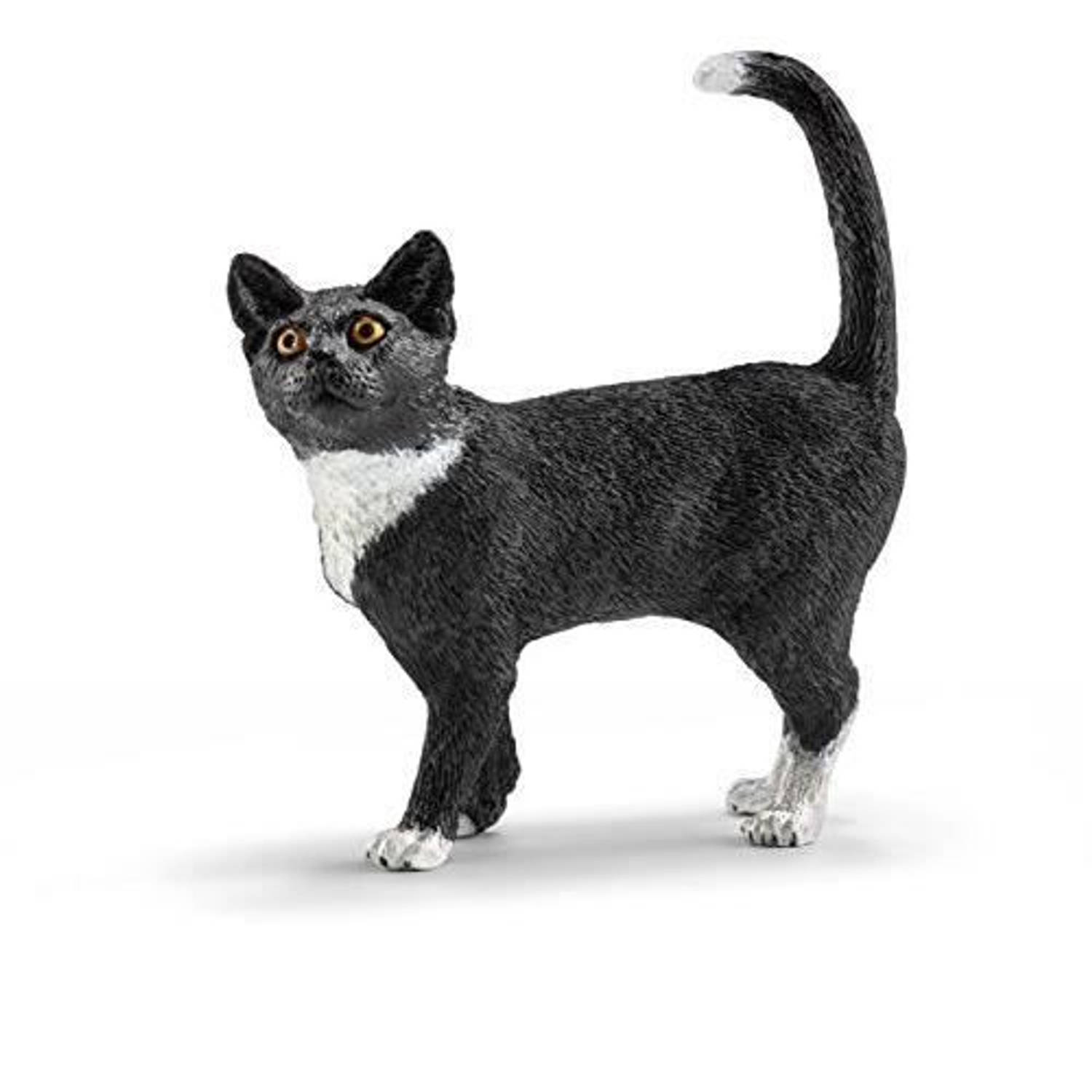 Schleich Beeldje 13770 - Boerderijdier - Kat Staand