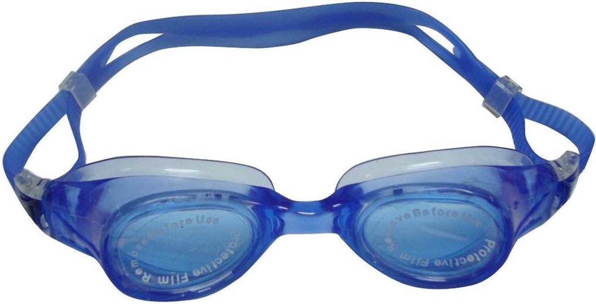 Sportx Donkere Anti Chloor Zwembril Voor Volwassenen - Blauw