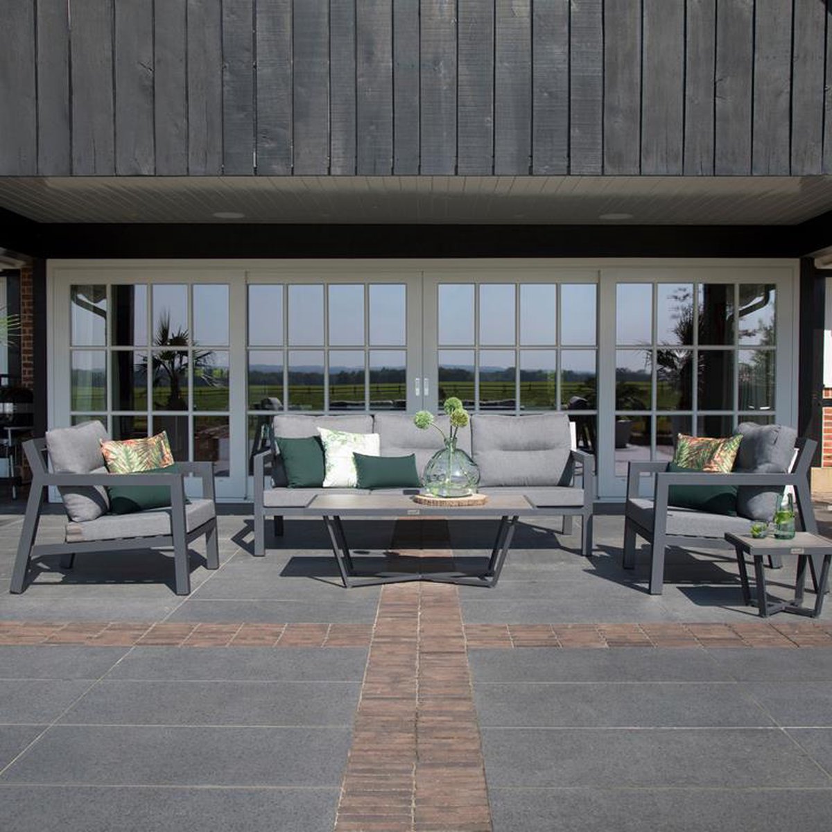 Hartman Luxor ceramic l.table 124x64 - Grijs