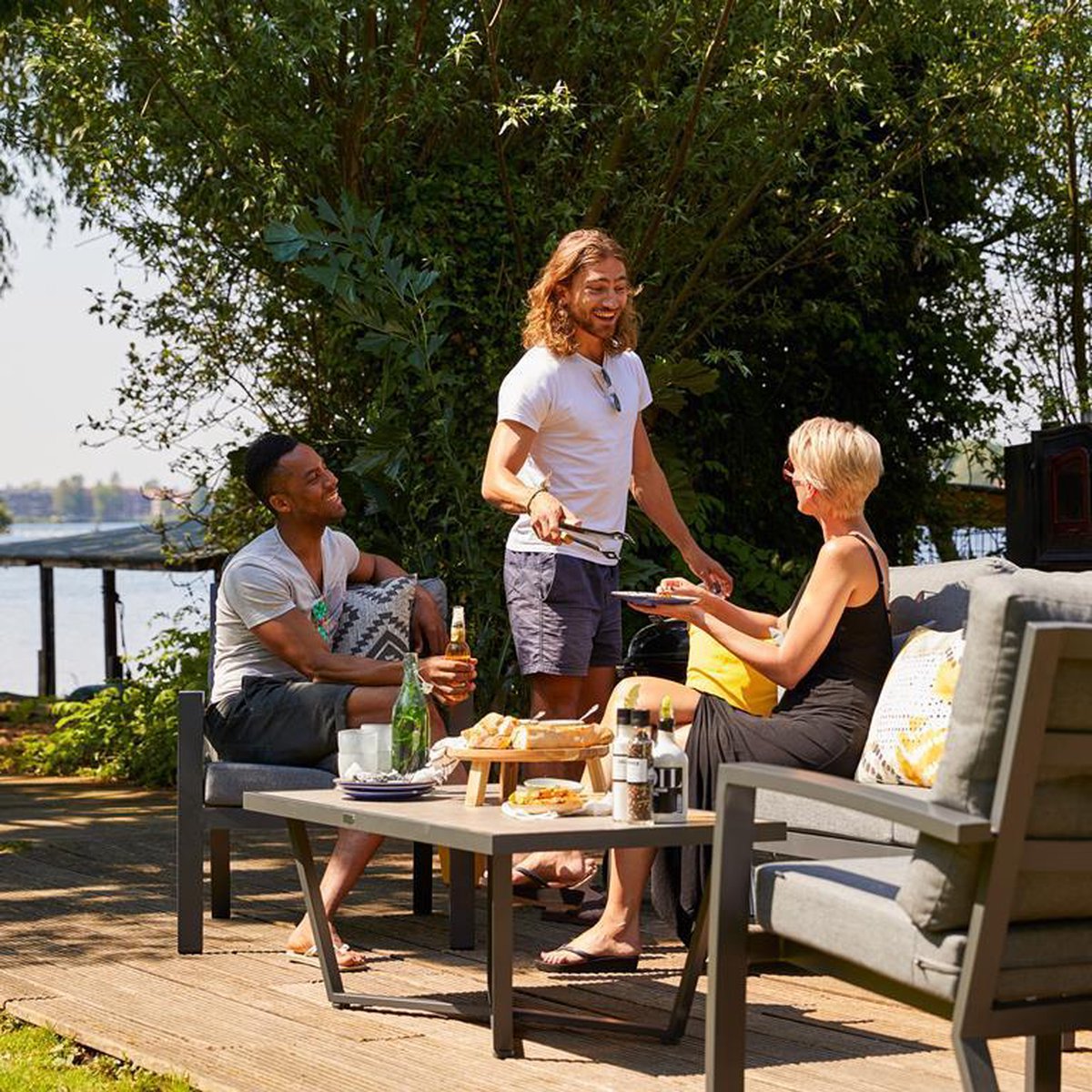 Hartman Luxor ceramic l.table 124x64 - Grijs