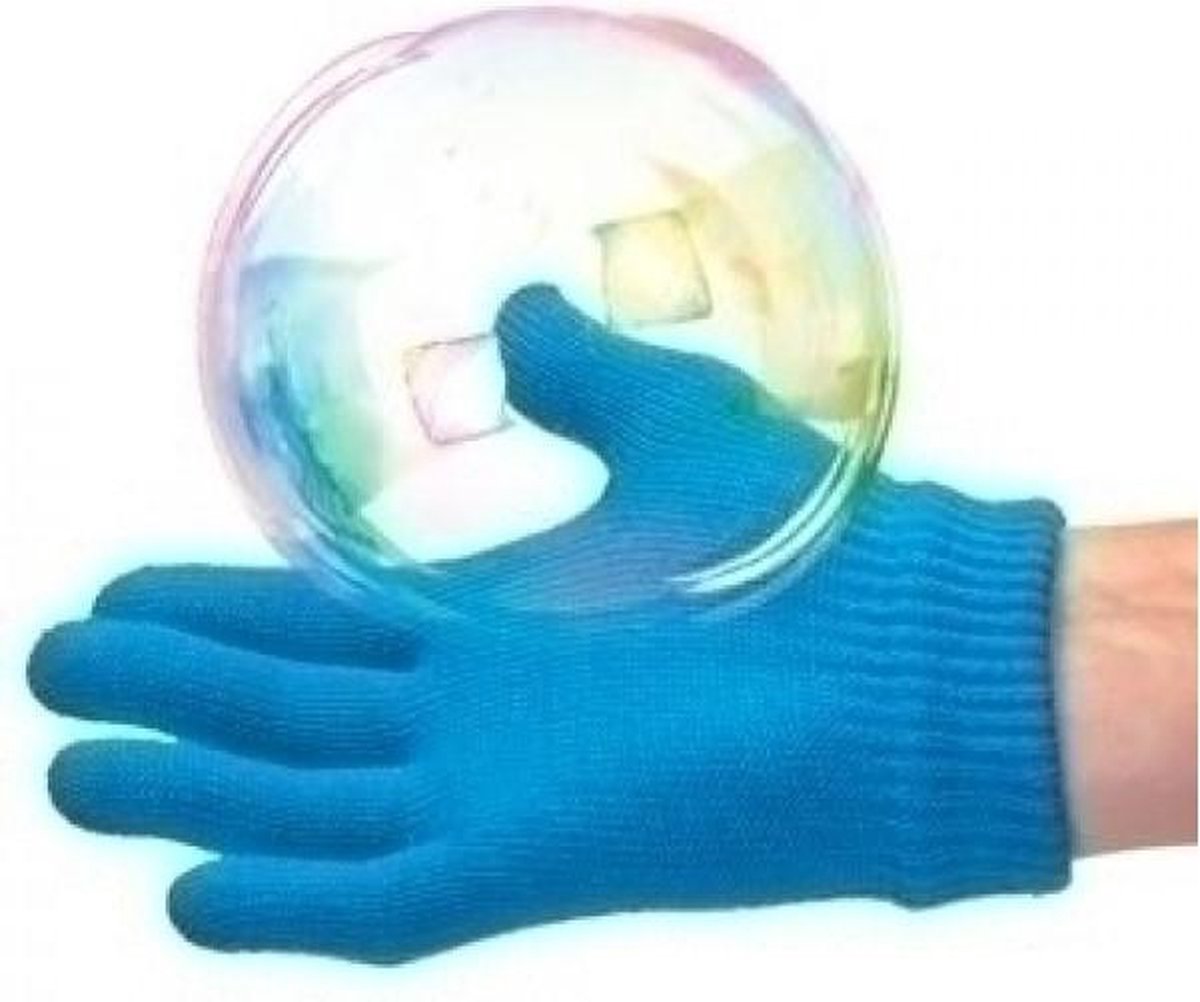 TOM Bellenblaasset Met Handschoen Junior/geel 5-delig - Blauw