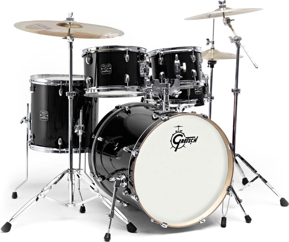 Gretsch GE2-E605TK-BK GE2 Energy drumstel zwart