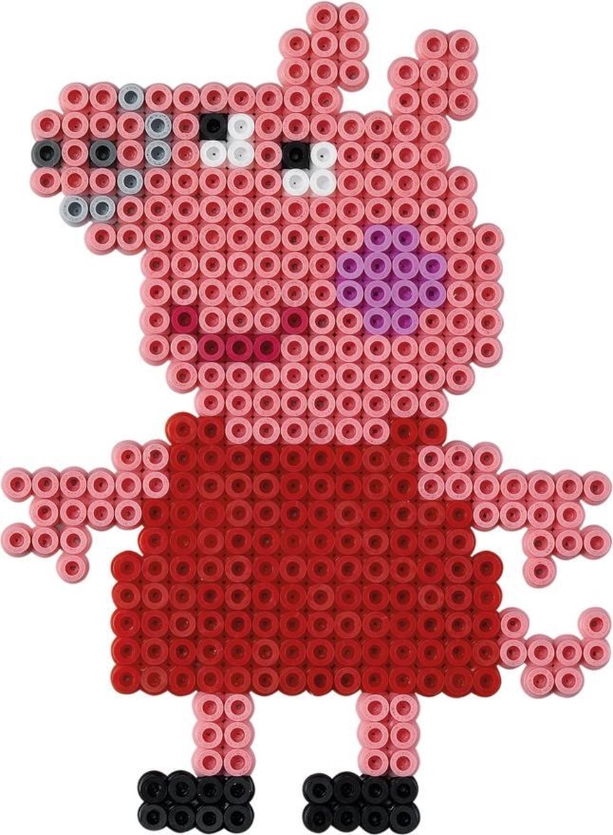 Hama Strijkkralenset Peppa Pig Junior 4004-delig - Roze