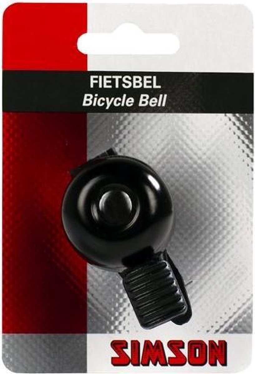 Simson Mini-fietsbel 32,2 Cm Aluminium - Zwart