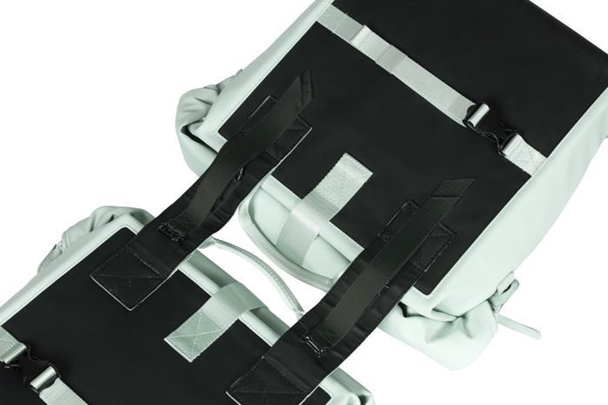 Basil Fietstas Dubbel Soho Nordlicht 41 Ltr Polyester Licht - Groen