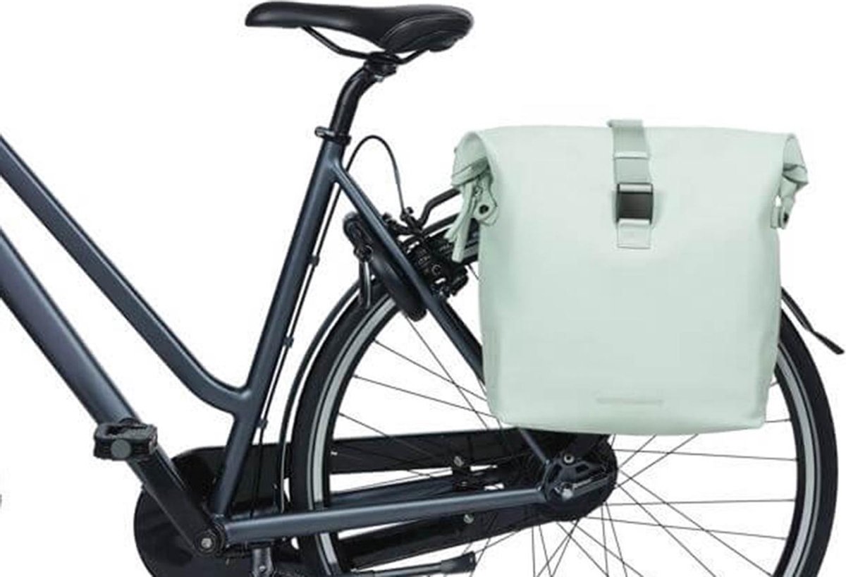 Basil Fietstas Dubbel Soho Nordlicht 41 Ltr Polyester Licht - Groen