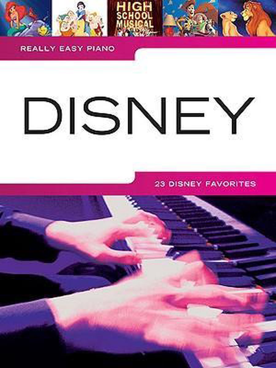 MusicSales Really Easy Piano Disney songbook