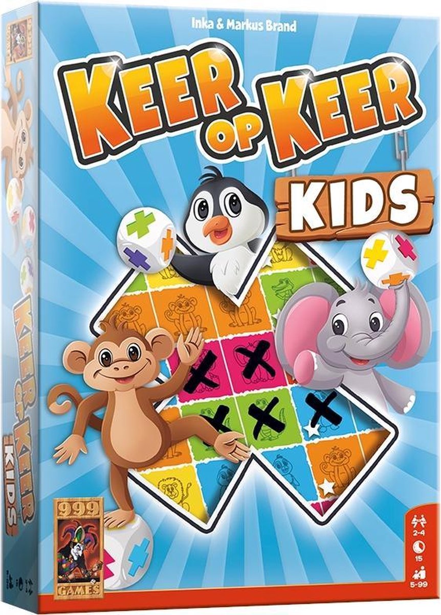 999Games Keer Op Keer - Kids - Blauw