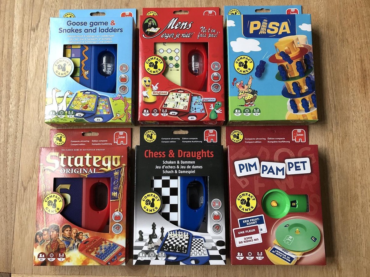 Jumbo Toren Van Pisa Compact - Blauw