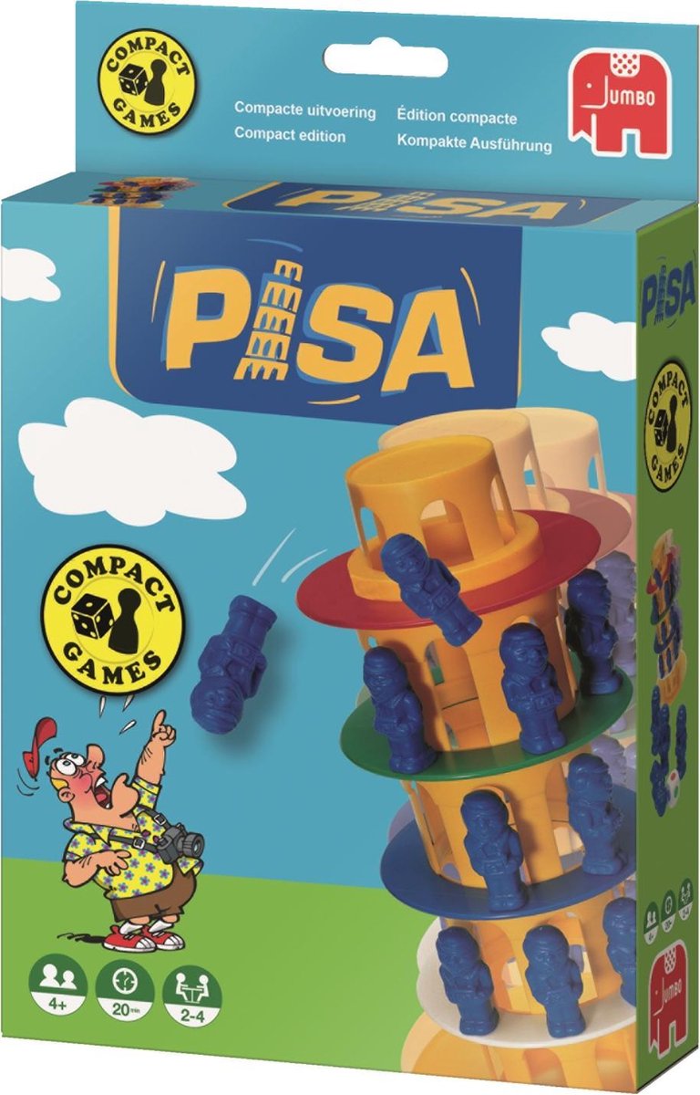 Jumbo Toren Van Pisa Compact - Blauw