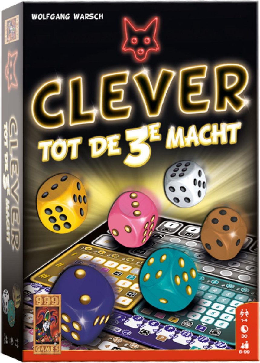 999Games Clever Tot De 3e Macht - Zwart