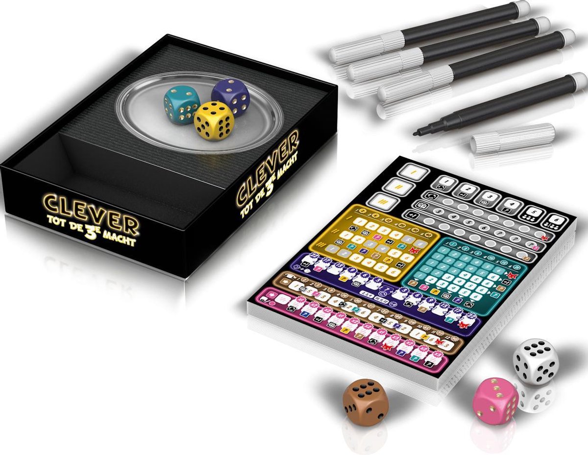 999Games Clever Tot De 3e Macht - Zwart