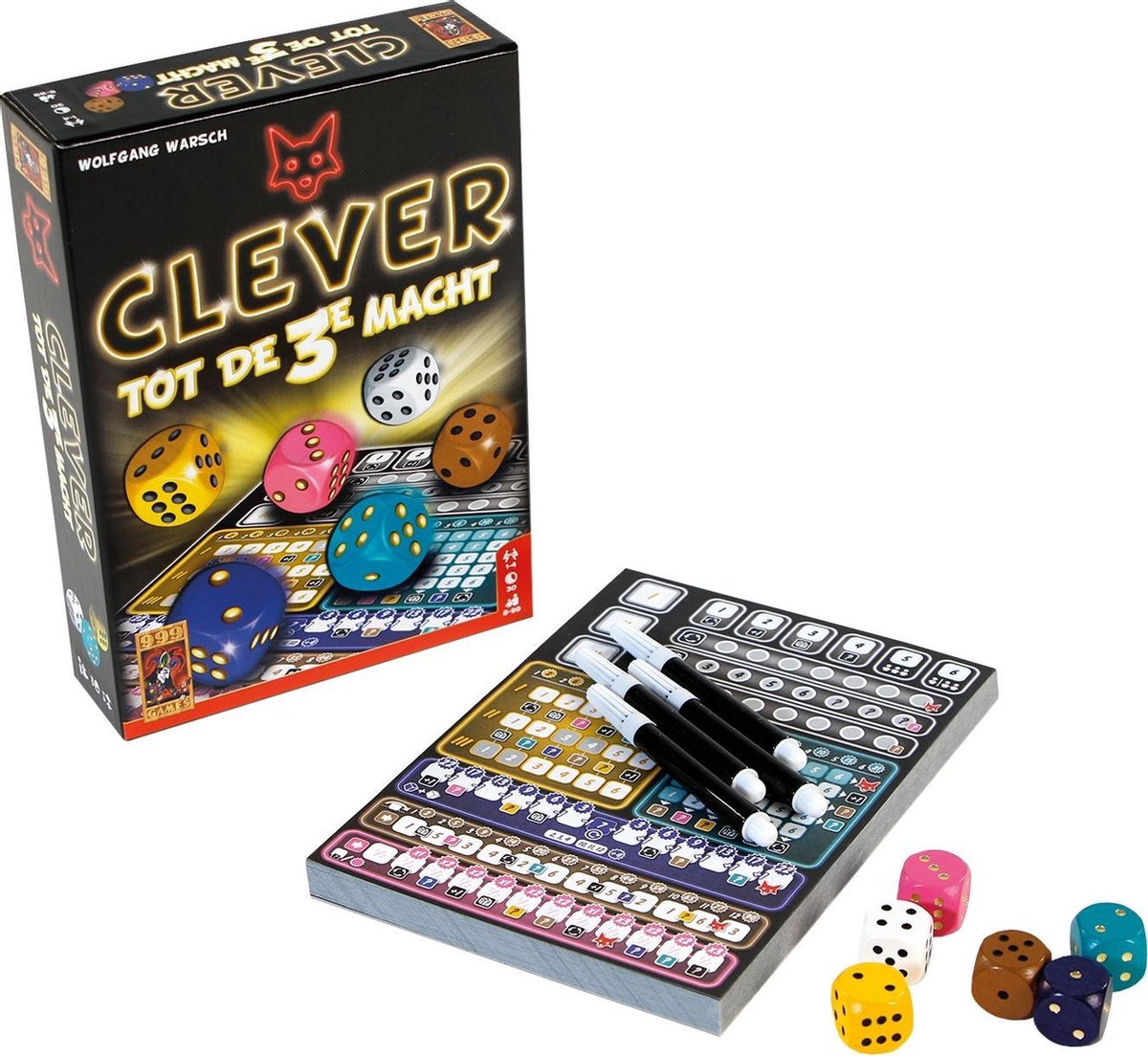 999Games Clever Tot De 3e Macht - Zwart