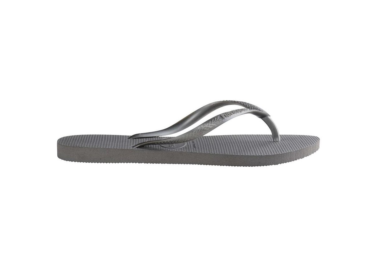 Havaianas Slippers Slim Métallic Femme by - Grijs