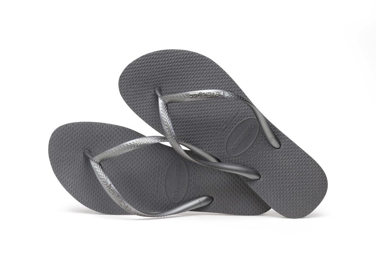 Havaianas Slippers Slim Métallic Femme by - Grijs