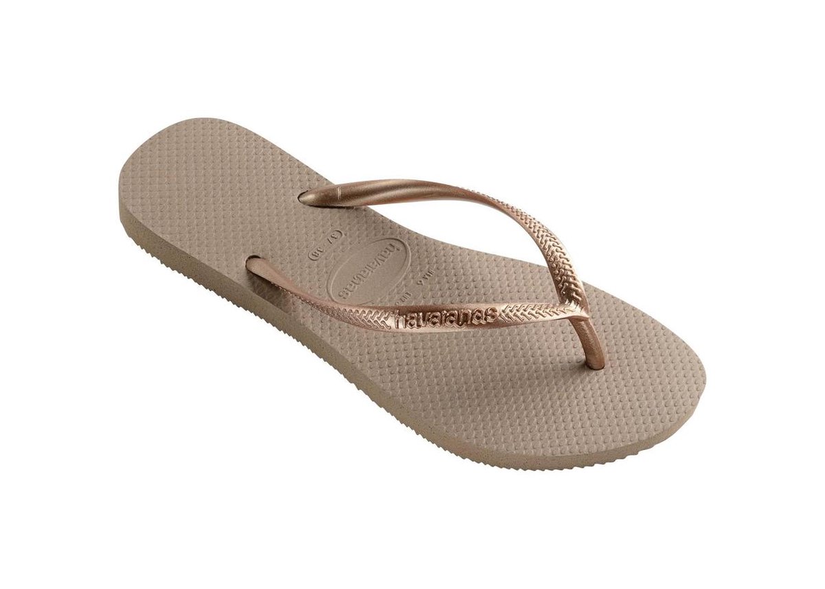 Havaianas Slippers Slim Métallic Femme by - Roze