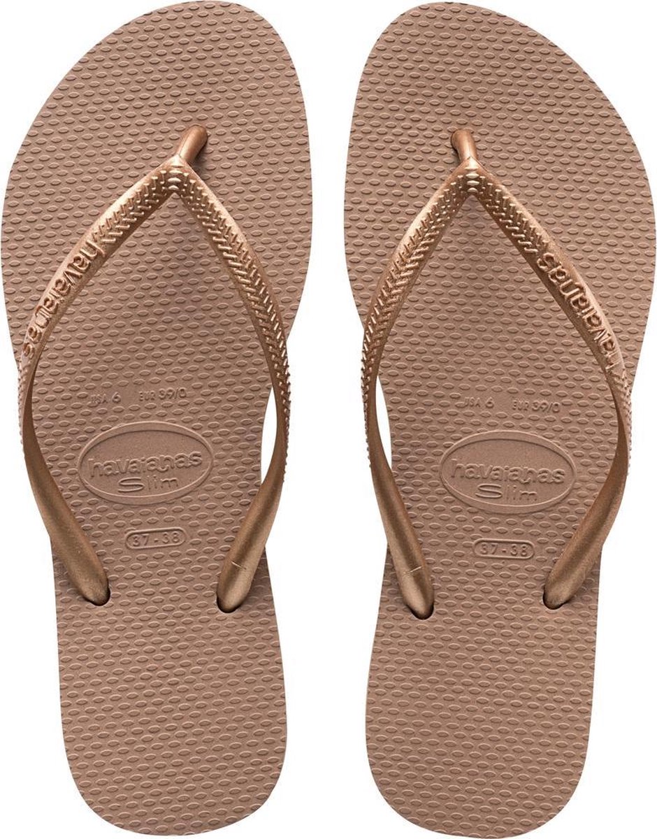 Havaianas Slippers Slim Métallic Femme by - Roze