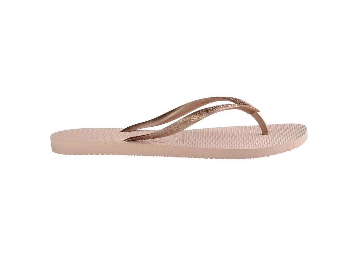 Havaianas Slippers Slim Métallic Femme by - Roze