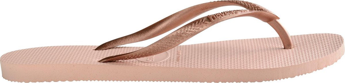 Havaianas Slippers Slim Métallic Femme by - Roze