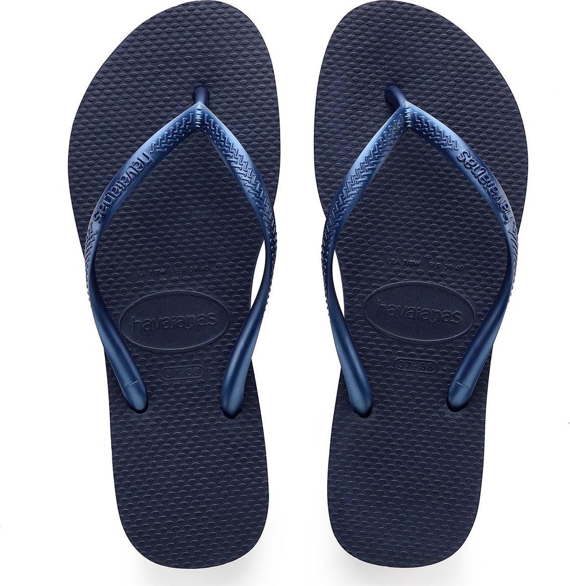 Havaianas Slippers Slim Métallic Femme by - Roze