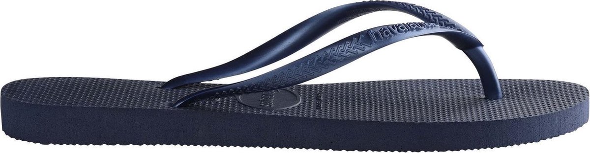 Havaianas Slippers Slim M&#233;tallic Femme by - Blauw