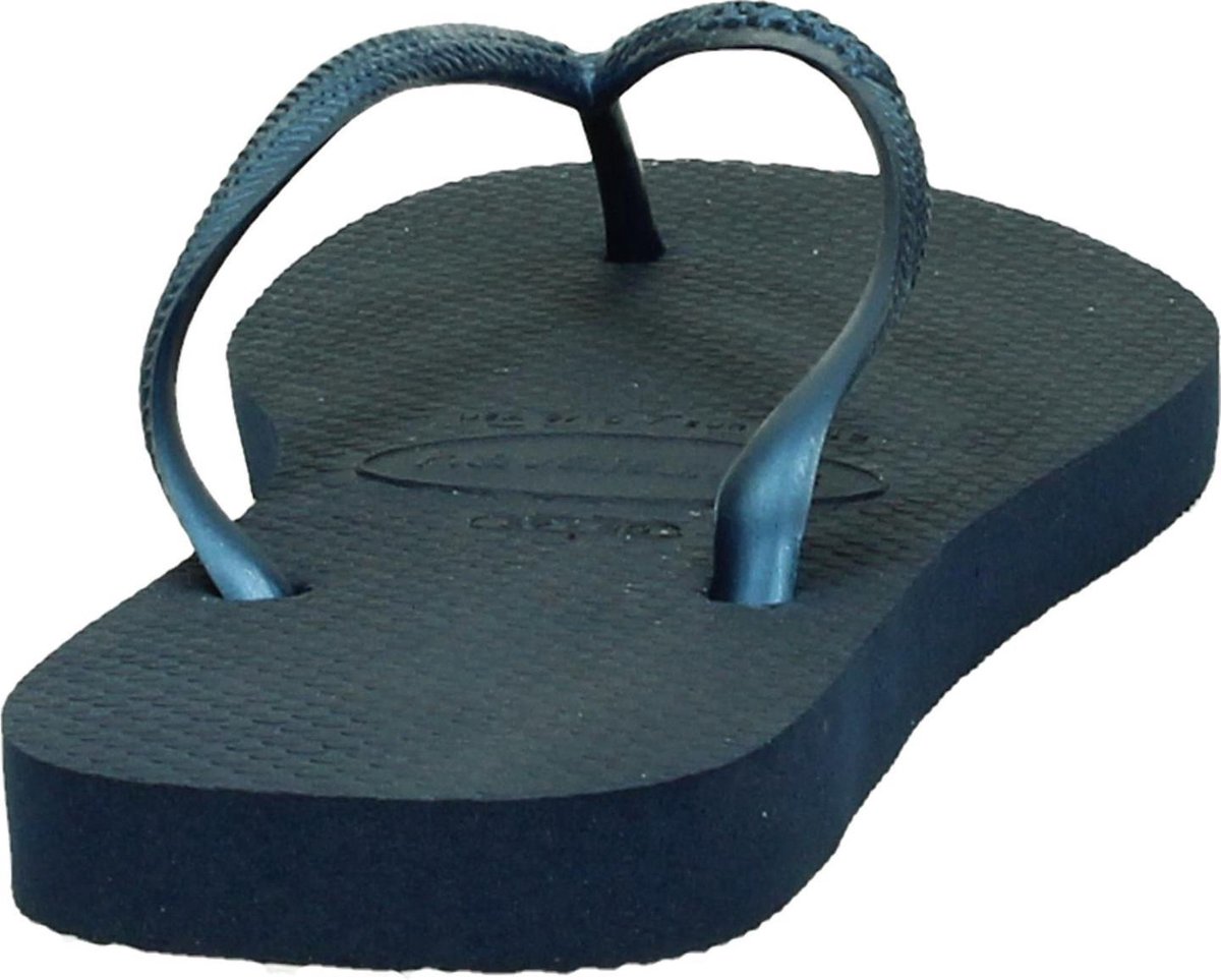 Havaianas Slippers Slim M&#233;tallic Femme by - Blauw