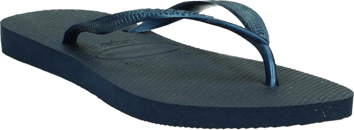 Havaianas Slippers Slim M&#233;tallic Femme by - Blauw