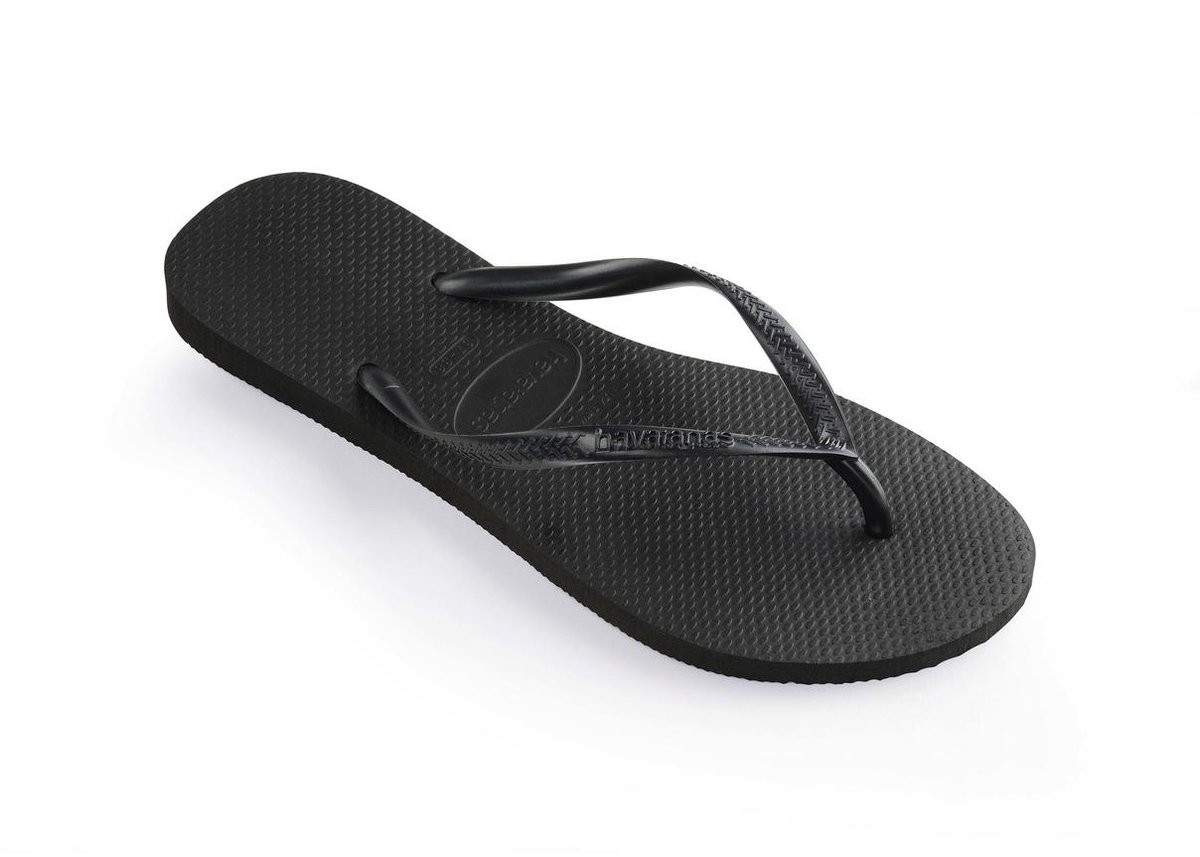 Havaianas Slippers Slim Métallic Femme by - Zwart