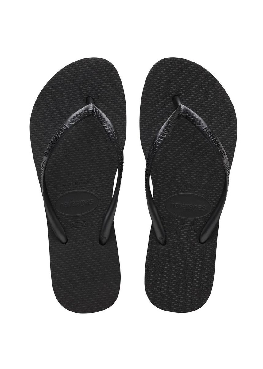 Havaianas Slippers HAV. SLIM FLATFORM by - Zwart